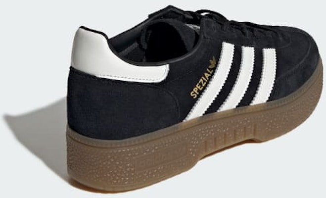 (Women) Adidas Handball Spezial Bold Shoes Core Black/Core White/Gum JR7438 Purchase (Women) Adidas Handball Spezial Bold Shoes Core Black/Core White/Gum JR7438