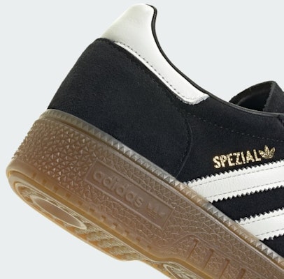 (Women) Adidas Handball Spezial Bold Shoes Core Black/Core White/Gum JR7438 1