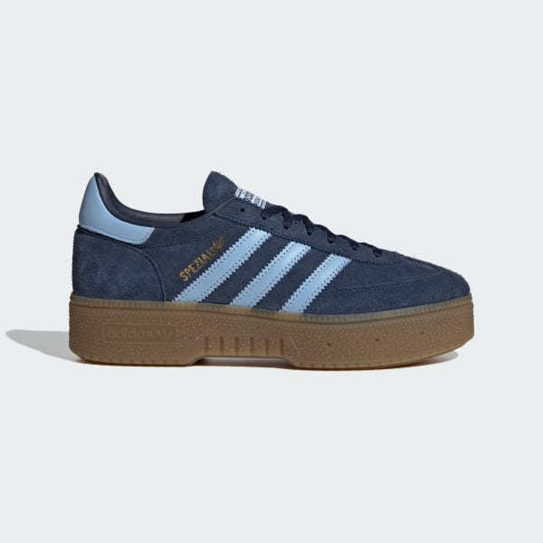 (Women) Adidas Handball Spezial Bold Sneakers Night Indigo/Clear Sky/Gum IH9183