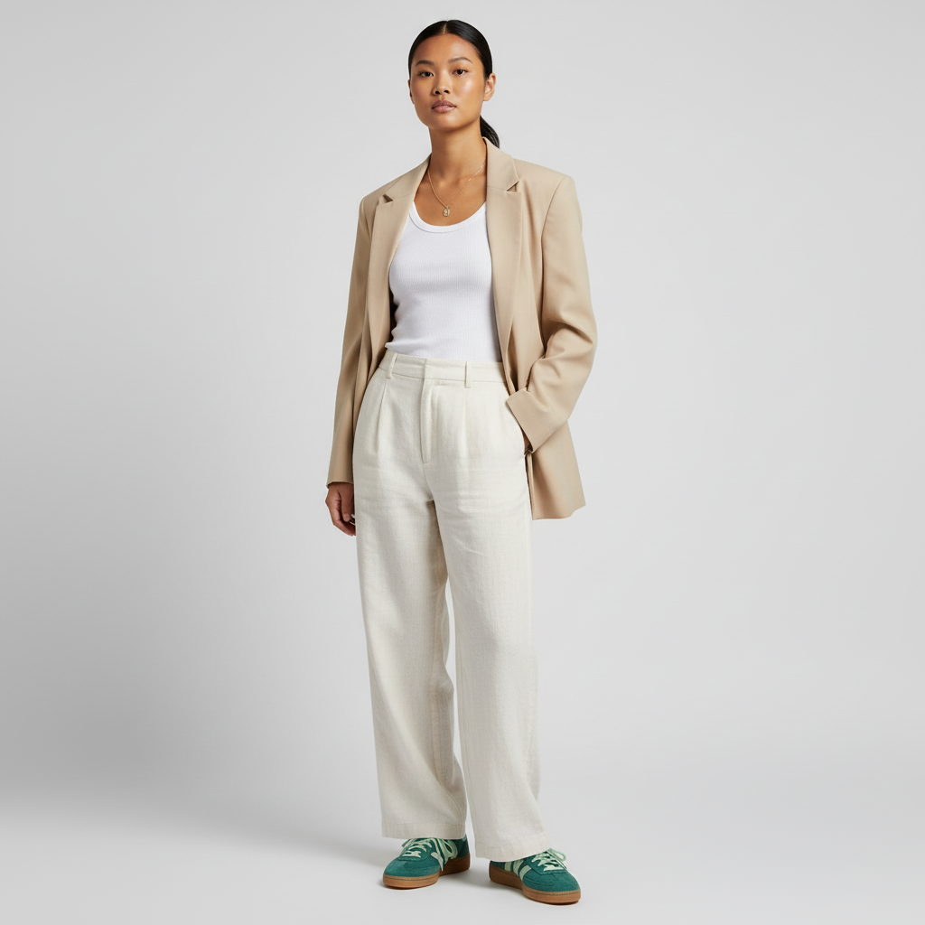 Lookbook （女款）愛迪達手球專家經典綠半綠亮 IE5896