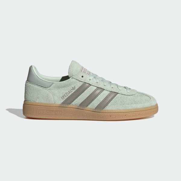 (Women) Adidas Handball Spezial Linen Green/Silver Pebble/Wonder Silver JR3628