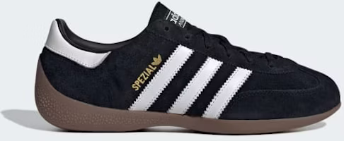 (Women) Adidas Handball Spezial Lo Pro Sneakers Core Black/Cloud White/Gold Metallic KJ3629