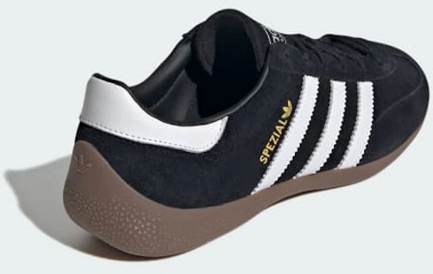 (W) 阿迪达斯 Handball Spezial Lo Pro 运动鞋 核心黑/云白/金属金 KJ3629 Details for (W) 阿迪达斯 Handball Spezial Lo Pro 运动鞋 核心黑/云白/金属金 KJ3629