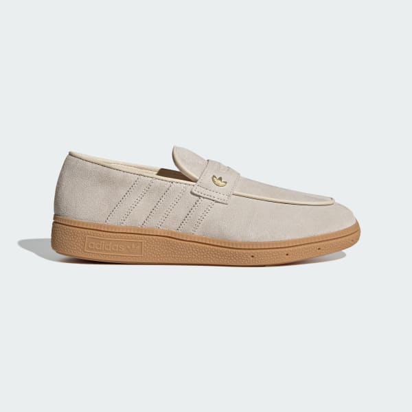 (Women) Adidas HANDBALL SPEZIAL LOAFER Sneakers Wonder White/Wonder White/Gum KJ0640