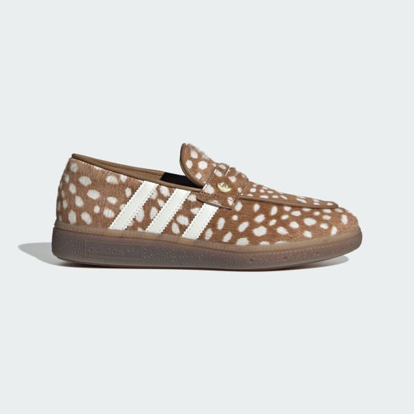 (Women) adidas Handball Spezial Loafers Brown/Off White/Gold Metallic KK0920