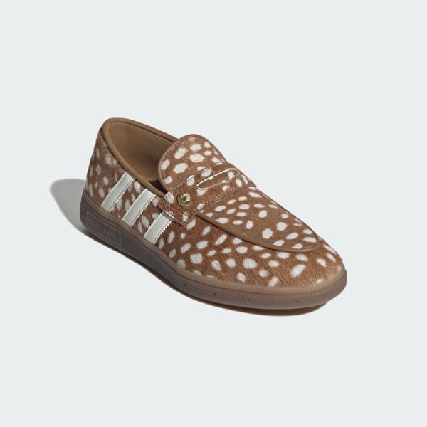 Shop (W) adidas Handball Spezial Loafers Coklat/Putih/Emas Metallic KK0920