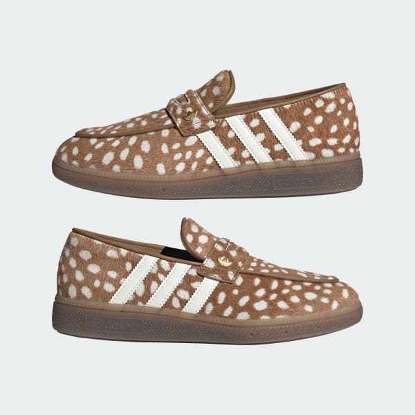 Sizing (W) adidas Handball Spezial Loafers Coklat/Putih/Emas Metallic KK0920