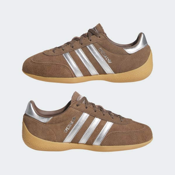 Sizing (W) adidas Handball Spezial Low Pro Earth Strata/Perak/Gum KI3519