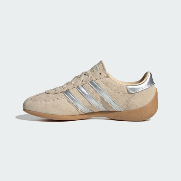 Details for (W) 阿迪达斯 Handball Spezial Low Pro 沙色/银色/胶底 KI0910