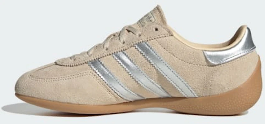 (W) 阿迪达斯 Handball Spezial Low Pro 沙色/银色/胶底 KI0910 Details for (W) 阿迪达斯 Handball Spezial Low Pro 沙色/银色/胶底 KI0910