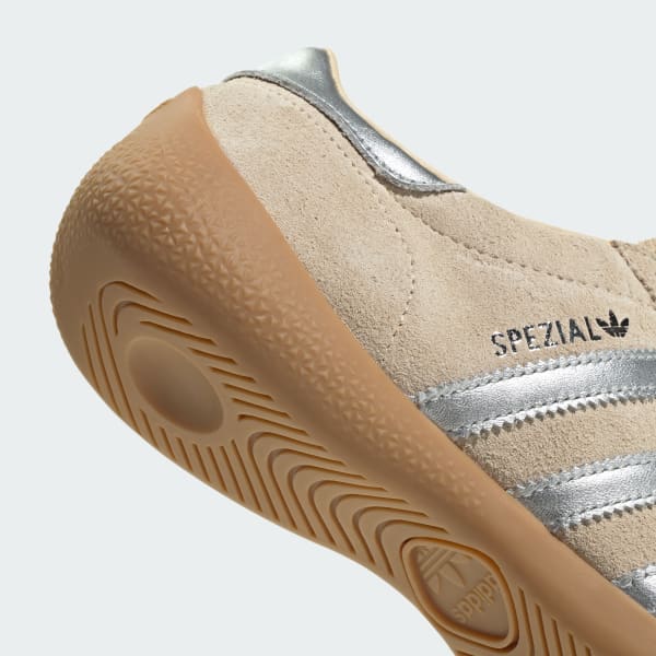Cheap (W) 阿迪达斯 Handball Spezial Low Pro 沙色/银色/胶底 KI0910
