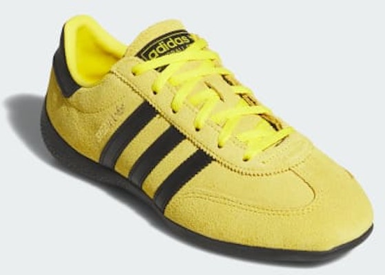 (Women) Adidas Handball Spezial Low Profile Sneakers Yellow/Core Black/Gold Metallic KJ3627 Shop (Women) Adidas Handball Spezial Low Profile Sneakers Yellow/Core Black/Gold Metallic KJ3627