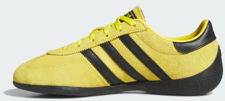 (Women) Adidas Handball Spezial Low Profile Sneakers Yellow/Core Black/Gold Metallic KJ3627 Details for (Women) Adidas Handball Spezial Low Profile Sneakers Yellow/Core Black/Gold Metallic KJ3627