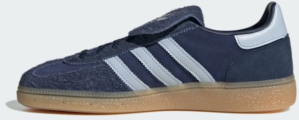 (Women) Adidas Handball Spezial LT Sneakers Dark Blue/Crystal Sky/Off White KJ6217 Details for (Women) Adidas Handball Spezial LT Sneakers Dark Blue/Crystal Sky/Off White KJ6217