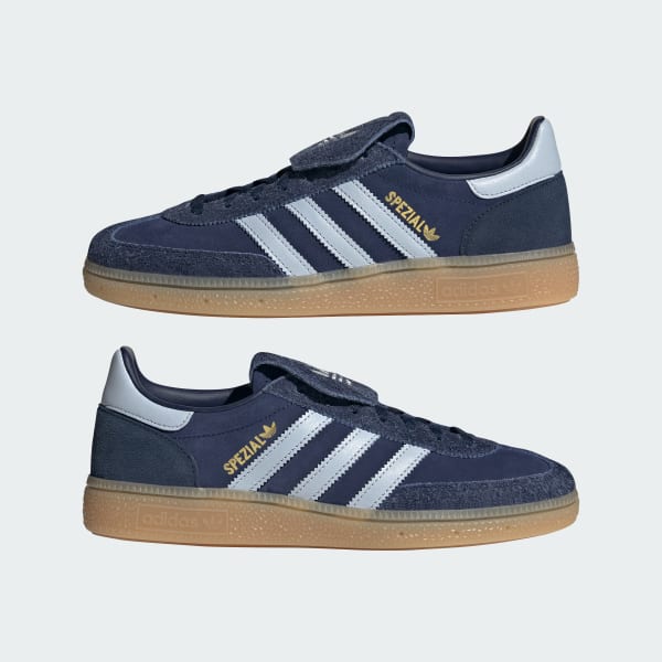Sizing (Women) Adidas Handball Spezial LT Sneakers Dark Blue/Crystal Sky/Off White KJ6217