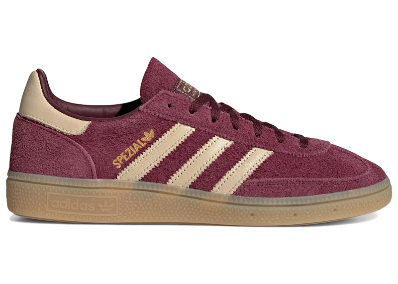 (Women) adidas Handball Spezial Maroon Warm Vanilla KK0929