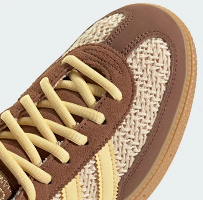 (W) Adidas Handball Spezial Coklat/Oranye/Gum Preloved JQ8411 3