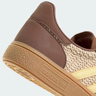 (W) Adidas Handball Spezial Coklat/Oranye/Gum Preloved JQ8411 4