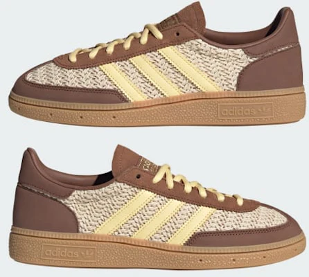 (W) Adidas Handball Spezial Coklat/Oranye/Gum Preloved JQ8411 1