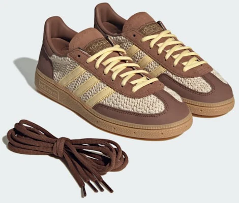 (W) Adidas Handball Spezial Coklat/Oranye/Gum Preloved JQ8411 2