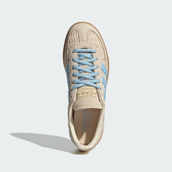 Lookbook (W) Adidas Handball Spezial Sand Strata/Coklat Terpakai/Langit Cerah JQ8410