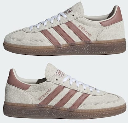 (Women) Adidas Handball Spezial Sneakers Alumina/Warm Clay/Cloud White IH1510 Cheap (Women) Adidas Handball Spezial Sneakers Alumina/Warm Clay/Cloud White IH1510