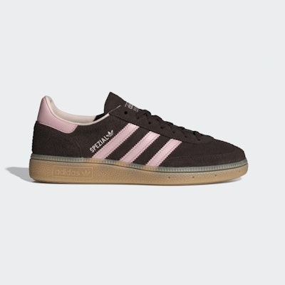 (Women) adidas Handball Spezial Sneakers Aurora Coffee/Sandy Pink/Gum IH1507 Buy (Women) adidas Handball Spezial Sneakers Aurora Coffee/Sandy Pink/Gum IH1507