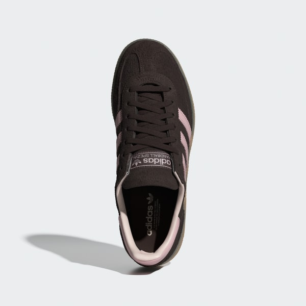 Shop (W) 阿迪达斯 Handball Spezial 复古球鞋 咖啡/粉沙/生胶配色 IH1507