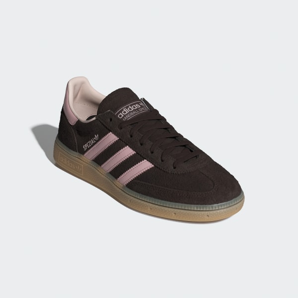 Details for (W) 阿迪达斯 Handball Spezial 复古球鞋 咖啡/粉沙/生胶配色 IH1507
