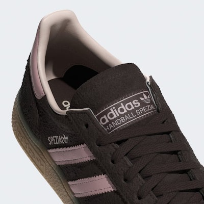(Women) adidas Handball Spezial Sneakers Aurora Coffee/Sandy Pink/Gum IH1507 1