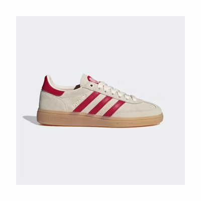 (W) Adidas Handball Spezial Sneakers Cream White/Better Scarlet/Sandy Pink