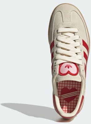 (W) 阿迪达斯 Handball Spezial 休闲鞋 奶油白/猩红红/沙粉色 KH9044 Order (W) 阿迪达斯 Handball Spezial 休闲鞋 奶油白/猩红红/沙粉色 KH9044