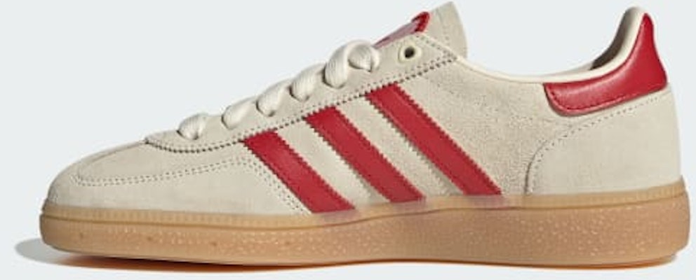 (W) 阿迪达斯 Handball Spezial 休闲鞋 奶油白/猩红红/沙粉色 KH9044 Details for (W) 阿迪达斯 Handball Spezial 休闲鞋 奶油白/猩红红/沙粉色 KH9044