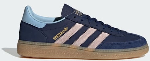 (Women) Adidas Handball Spezial Sneakers Dark Blue/Wonder Quartz/Clear Sky JR0851 (Women) Adidas Handball Spezial Sneakers Dark Blue/Wonder Quartz/Clear Sky JR0851