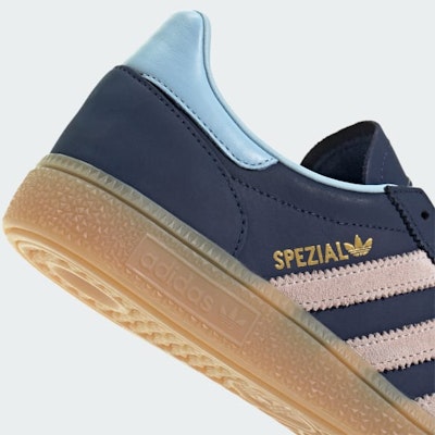 (Women) Adidas Handball Spezial Sneakers Dark Blue/Wonder Quartz/Clear Sky JR0851 3