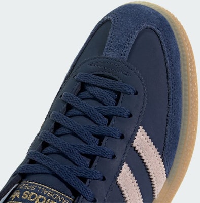 (Women) Adidas Handball Spezial Sneakers Dark Blue/Wonder Quartz/Clear Sky JR0851 2