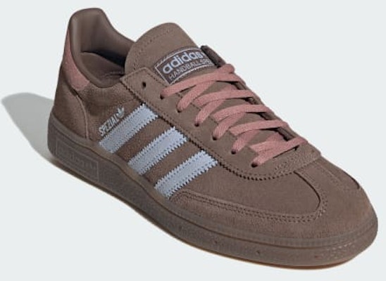 (Women) Adidas Handball Spezial Sneakers Earth Strata/Crystal Sky/Warm Clay IH1503 Purchase (Women) Adidas Handball Spezial Sneakers Earth Strata/Crystal Sky/Warm Clay IH1503