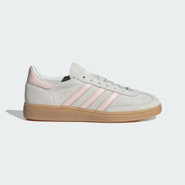 (Women) Adidas Handball Spezial Sneakers Orbit Grey/Wonder Quartz/Gum JR3629