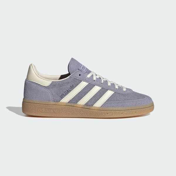 Buy (W) 阿迪达斯 Handball Spezial 银紫/乳白/生胶 复古休闲鞋 JR0849