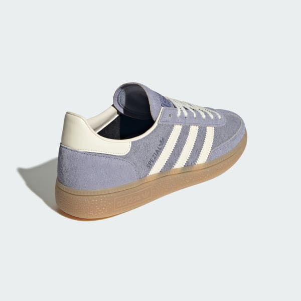 Sizing (W) 阿迪达斯 Handball Spezial 银紫/乳白/生胶 复古休闲鞋 JR0849