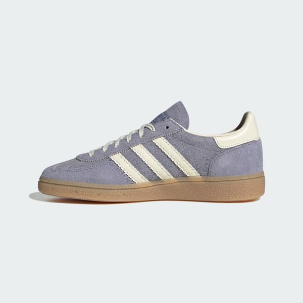 Cheap (W) 阿迪达斯 Handball Spezial 银紫/乳白/生胶 复古休闲鞋 JR0849