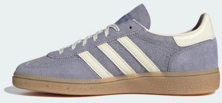 (W) 阿迪达斯 Handball Spezial 银紫/乳白/生胶 复古休闲鞋 JR0849 Cheap (W) 阿迪达斯 Handball Spezial 银紫/乳白/生胶 复古休闲鞋 JR0849