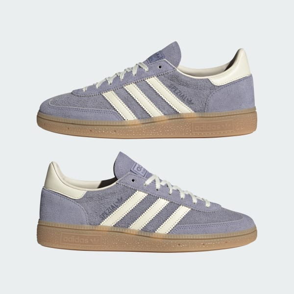 Cheap (W) Adidas Handball Spezial Silver Violet/Cream White/Gum Sneakers JR0849