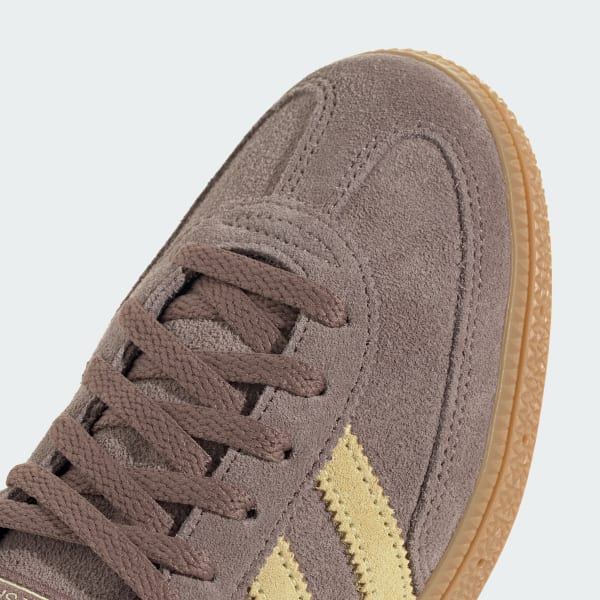 Sizing (W) 아디다스 핸드볼 스페지알 스니커즈 트레이스 브라운/옐로우/검솔 HQ2683