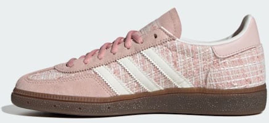 (Women) Adidas Handball Spezial W Sandy Pink/Core White/Gum JR4503 Details for (Women) Adidas Handball Spezial W Sandy Pink/Core White/Gum JR4503
