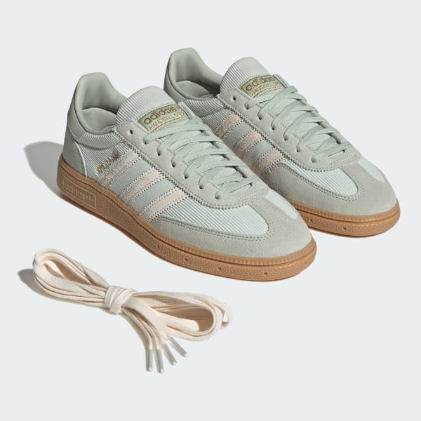 Sizing (W) Adidas Handball Spezial W Kasut Halo Hijau/Krim Putih/Linen Hijau HP7210