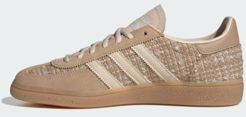(Women) Adidas Handball Spezial W Warm Sandstone/Core White/Gum JR4504 Details for (Women) Adidas Handball Spezial W Warm Sandstone/Core White/Gum JR4504