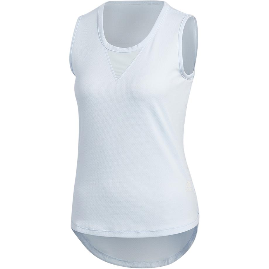(Women) adidas HEAT.RDY Blue Sleeveless Pullover Active Tank Top FM4720