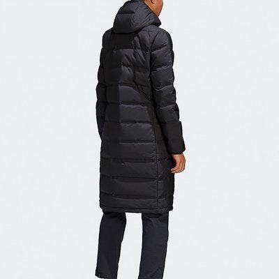 (W) 阿迪达斯Helionic黑色连帽长款羽绒冬季外套 FT2574 Purchase (W) 阿迪达斯Helionic黑色连帽长款羽绒冬季外套 FT2574