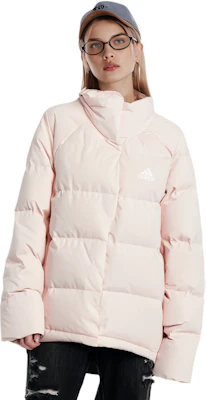 (W) 阿迪达斯Helionic粉色羽绒夹克,立领拉链设计 IX8864 Lookbook (W) 阿迪达斯Helionic粉色羽绒夹克,立领拉链设计 IX8864